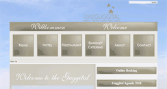 Desktop Screenshot of hotel-guggital.ch